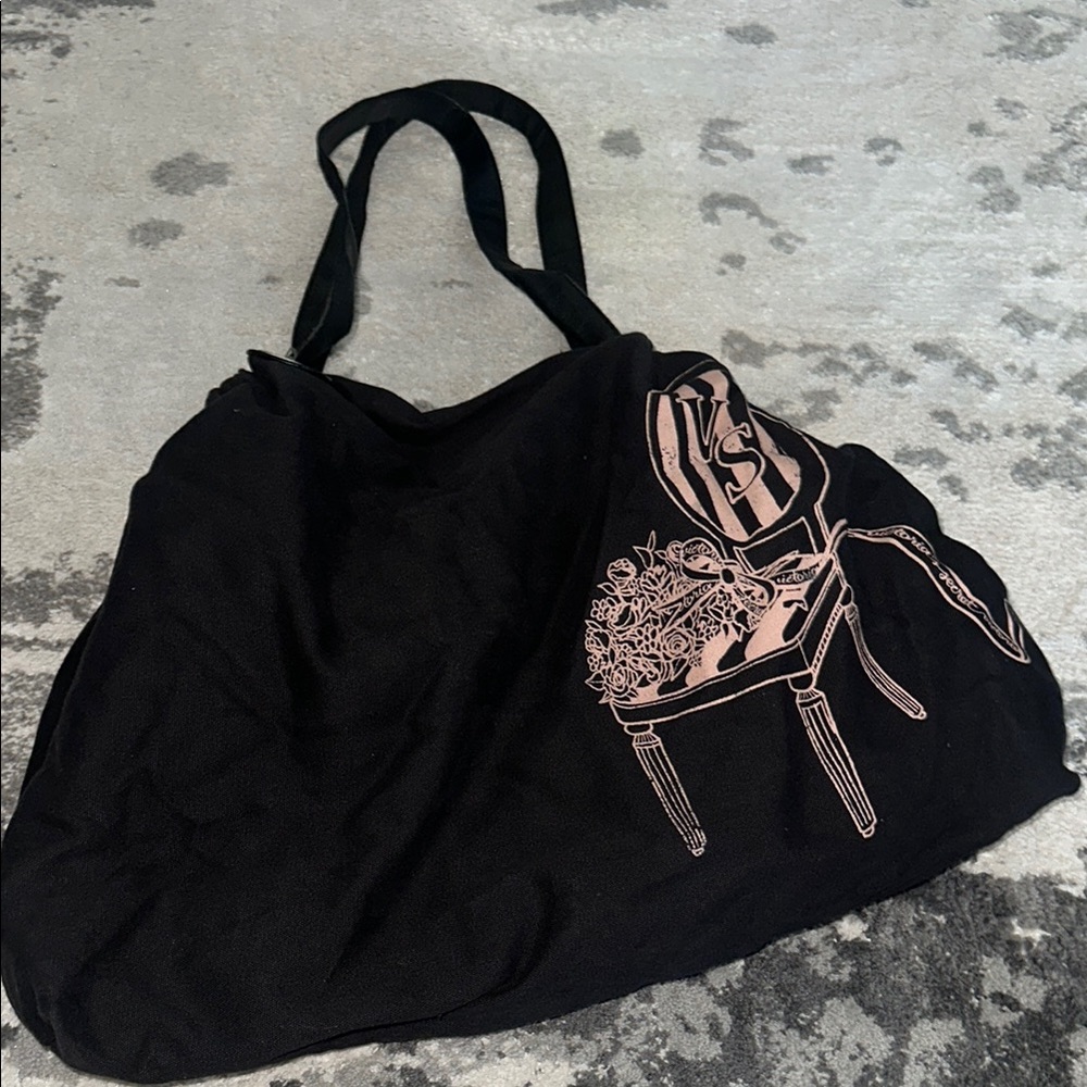 Victoria secret Black Tote Bag with graphic - Picture 8 of 10